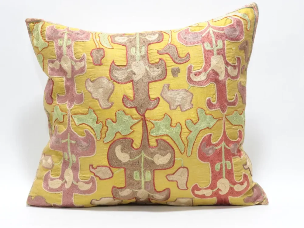 il_1140xN.6474484715_83iq Suzani Pillow Uzbek hand embroidery Suzani Throw Pillow, Suzani Cushion Cover Suzani Pillow Cover Hand Embroidery Pillow Best Sale