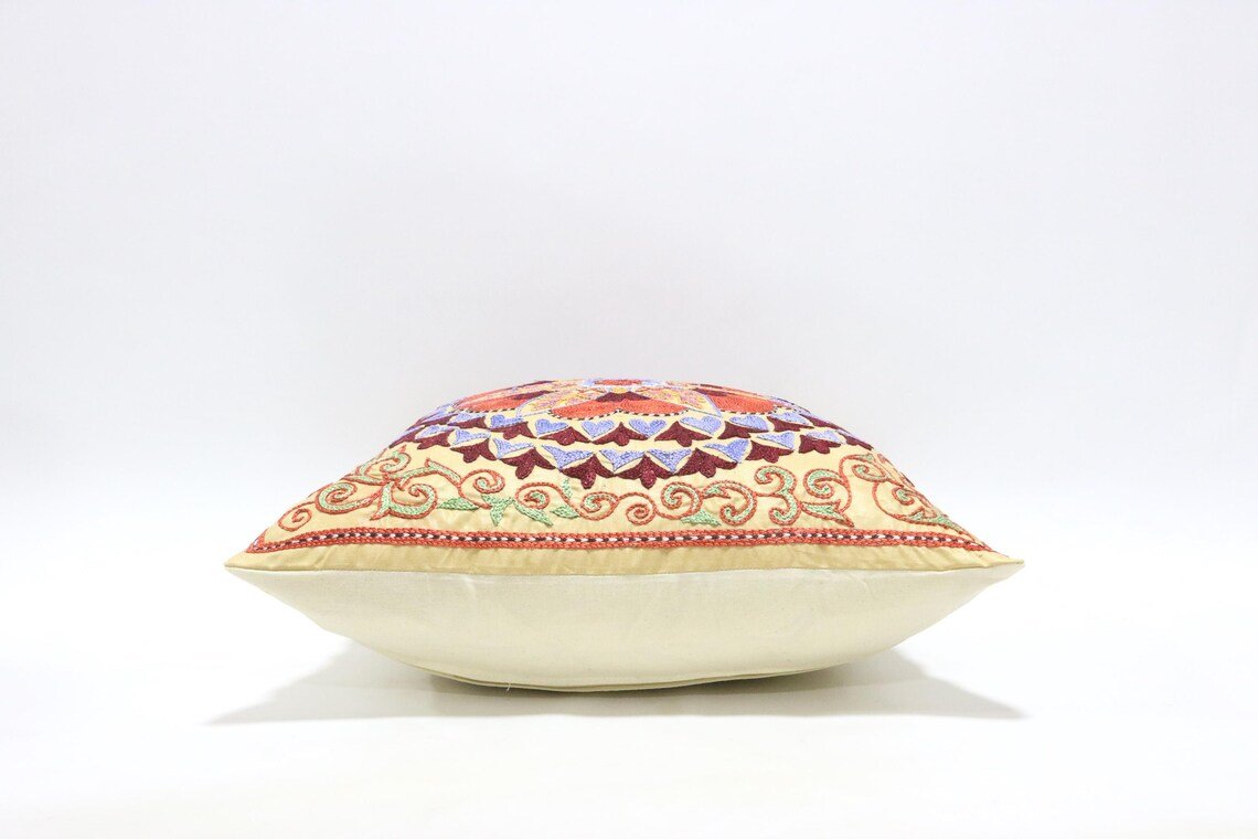 il_1140xN.6483095532_4s8v Suzani Pillow Uzbek Embroidery,Suzani Throw Pillow, Suzani Cushion Cover,Suzani Pillow Cover,Hand Embroidery Suzani Pillow,Best Sale