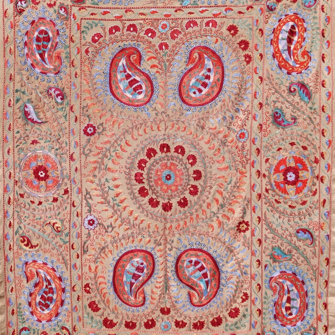 il_fullxfull.3660963510_sfss Silk Suzani Clasic Uzbek embroidery,Suzani Fabric Suzani Wall Hanging, Bedspread, Bed cover, Wall hanging, Wall Decor fabric, Tablecloth
