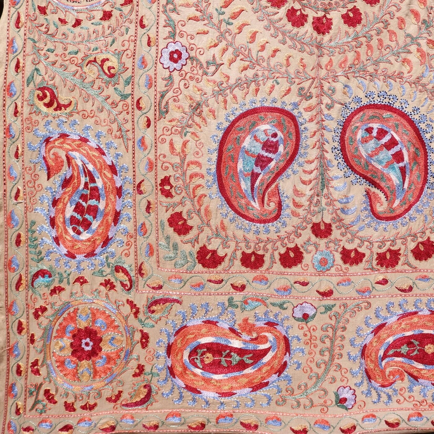 il_fullxfull.3708591125_n7da Silk Suzani Clasic Uzbek embroidery,Suzani Fabric Suzani Wall Hanging, Bedspread, Bed cover, Wall hanging, Wall Decor fabric, Tablecloth