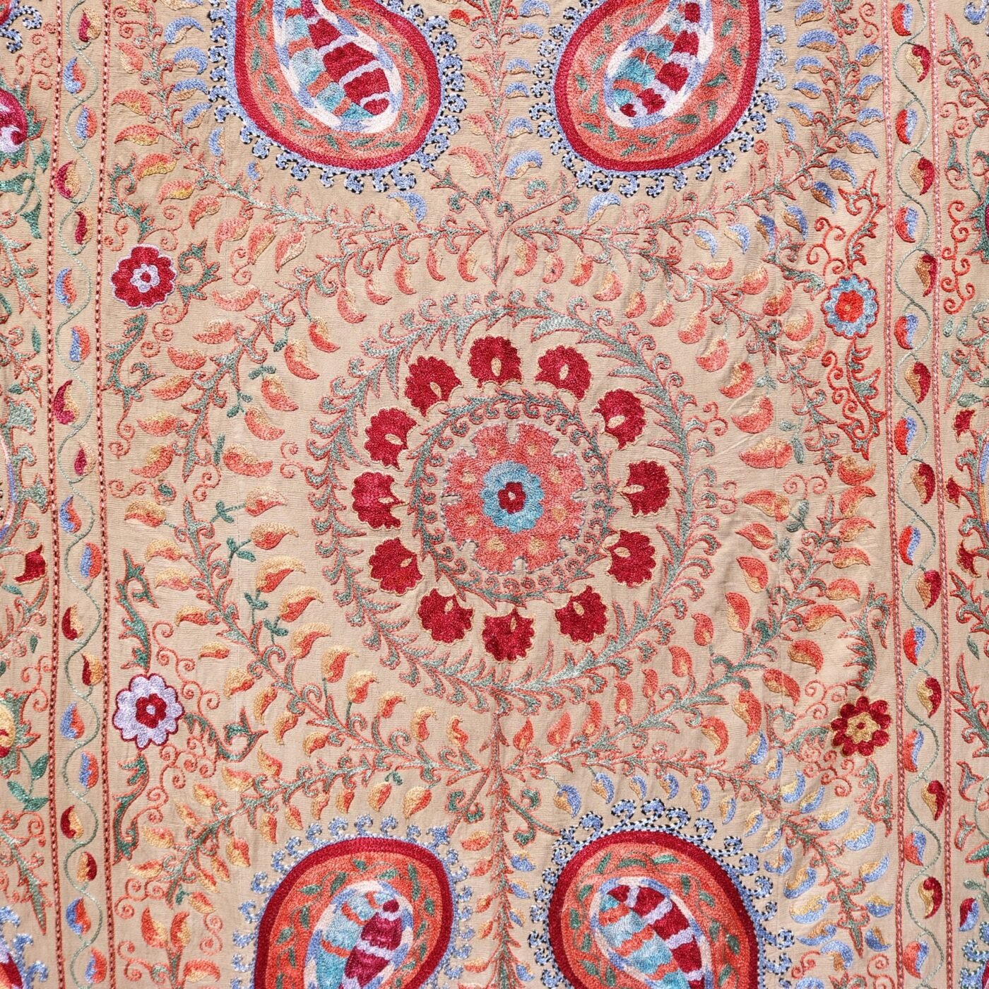 il_fullxfull.3708591755_2ggo Silk Suzani Clasic Uzbek embroidery,Suzani Fabric Suzani Wall Hanging, Bedspread, Bed cover, Wall hanging, Wall Decor fabric, Tablecloth