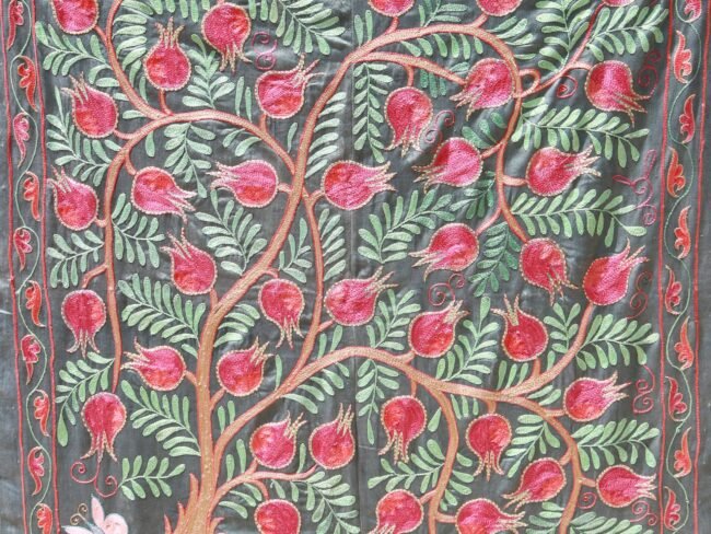 Suzani Uzbek handmade embroidery,Suzani Fabric Suzani Wall Hanging,  Bedspread, Bedcover, Wall hanging Decorative fabric, Suzani tablecloth.