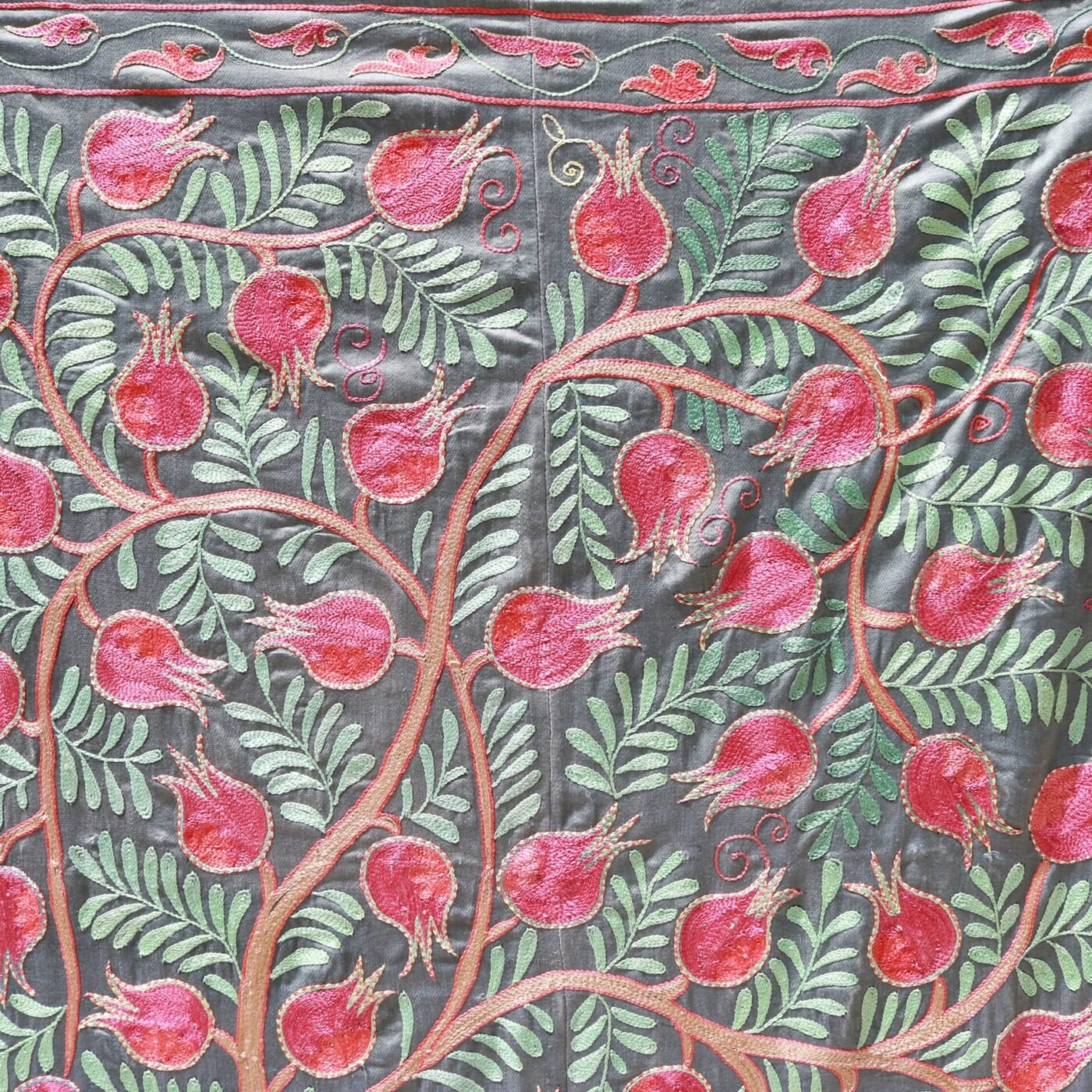 Suzani Uzbek handmade embroidery,Suzani Fabric Suzani Wall Hanging,  Bedspread, Bedcover, Wall hanging Decorative fabric, Suzani tablecloth.