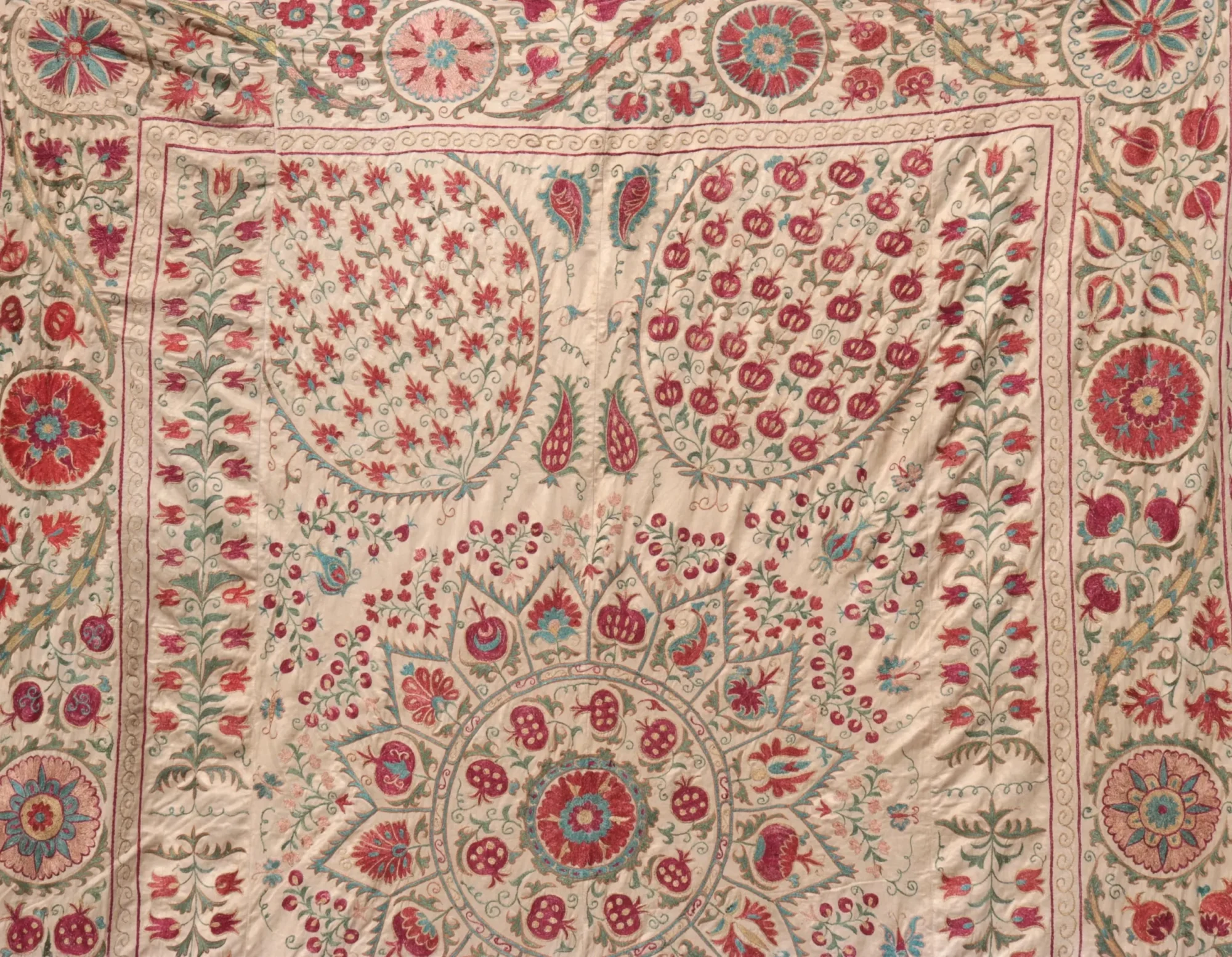 il_fullxfull.6426691052_gvoe Suzani Uzbek handmade embroidery,Suzani Fabric Suzani Wall Hanging, Bedspread, Bedcover, Wall hanging Decorative fabric, Suzani tablecloth.