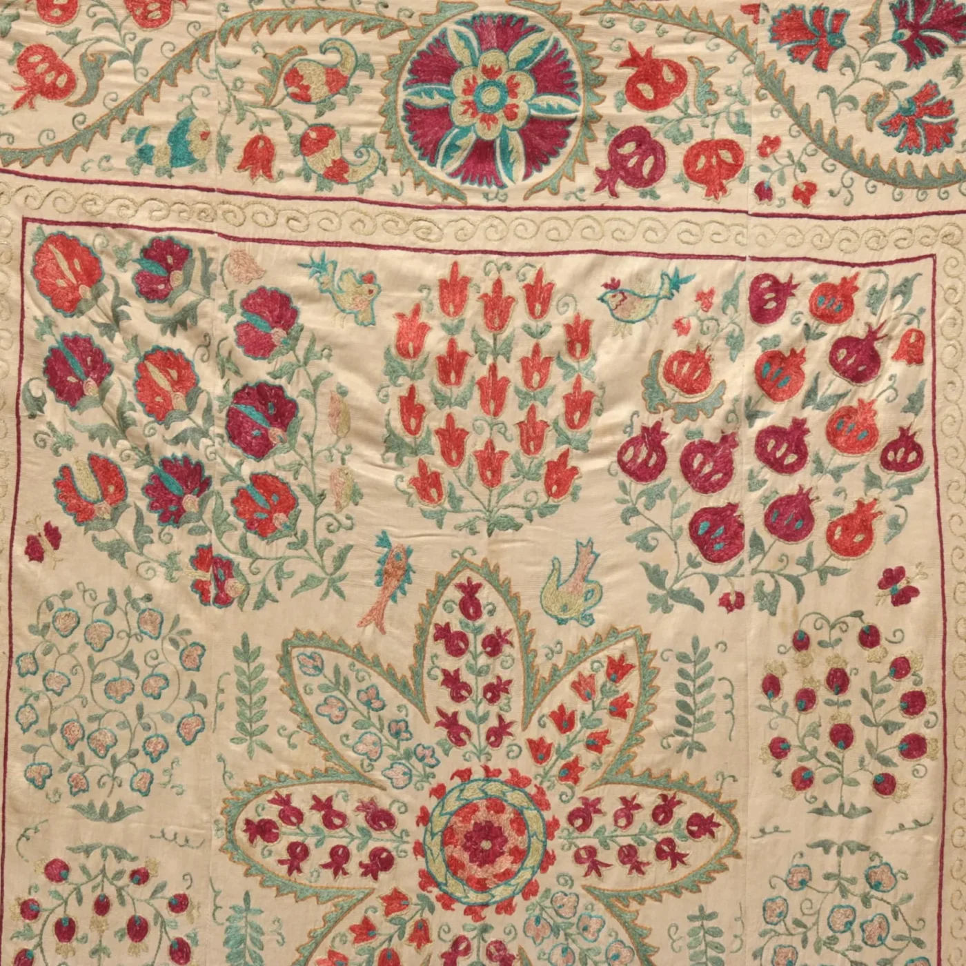 il_fullxfull.6426912130_j3rj Suzani Uzbek handmade embroidery,Suzani Fabric Suzani Wall Hanging, Bedspread, Bedcover, Wall hanging Decorative fabric, Suzani tablecloth.