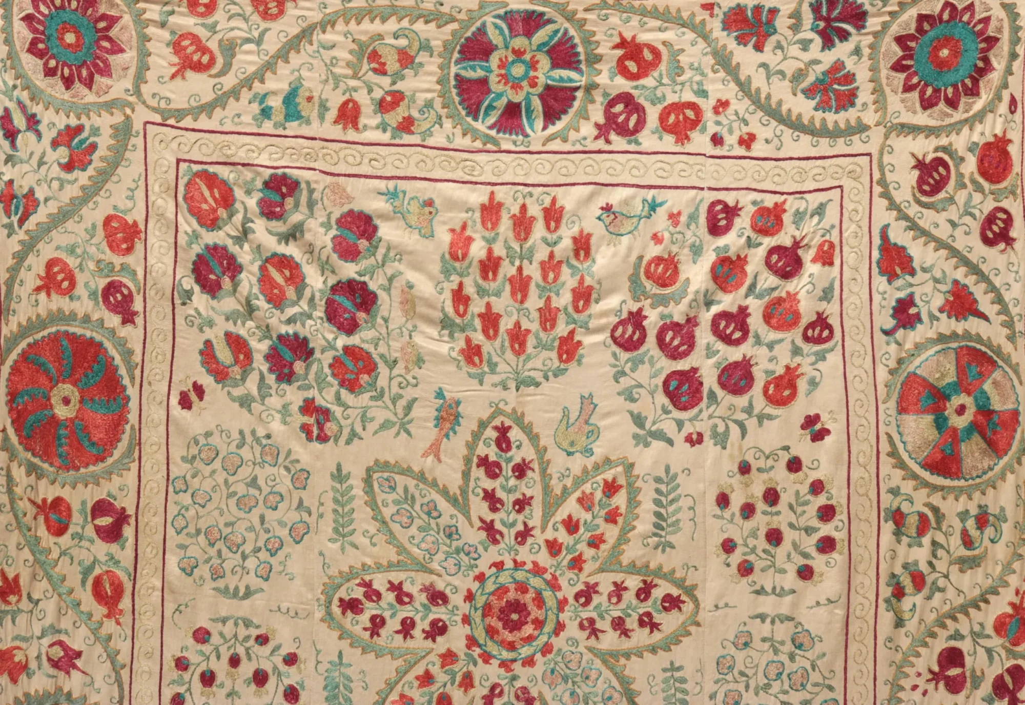 il_fullxfull.6426912130_j3rj Suzani Uzbek handmade embroidery,Suzani Fabric Suzani Wall Hanging, Bedspread, Bedcover, Wall hanging Decorative fabric, Suzani tablecloth.