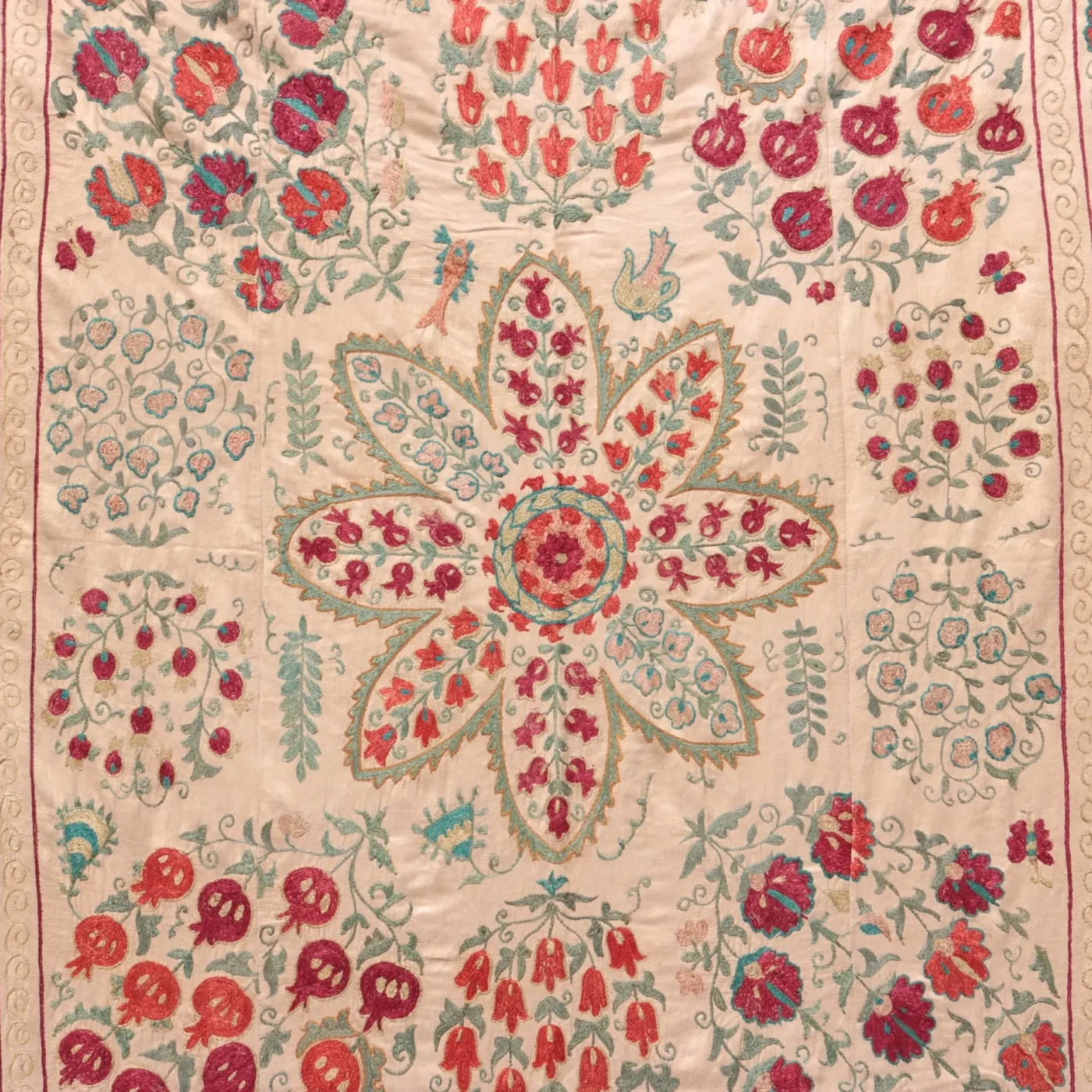 il_fullxfull.6426912440_p0v3 Suzani Uzbek handmade embroidery,Suzani Fabric Suzani Wall Hanging, Bedspread, Bedcover, Wall hanging Decorative fabric, Suzani tablecloth.