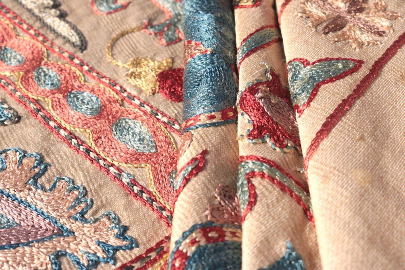 Suzani Uzbek handmade embroidery,Suzani Fabric Suzani Wall Hanging,  Bedspread, Bedcover, Wall hanging Decorative fabric, Suzani tablecloth.