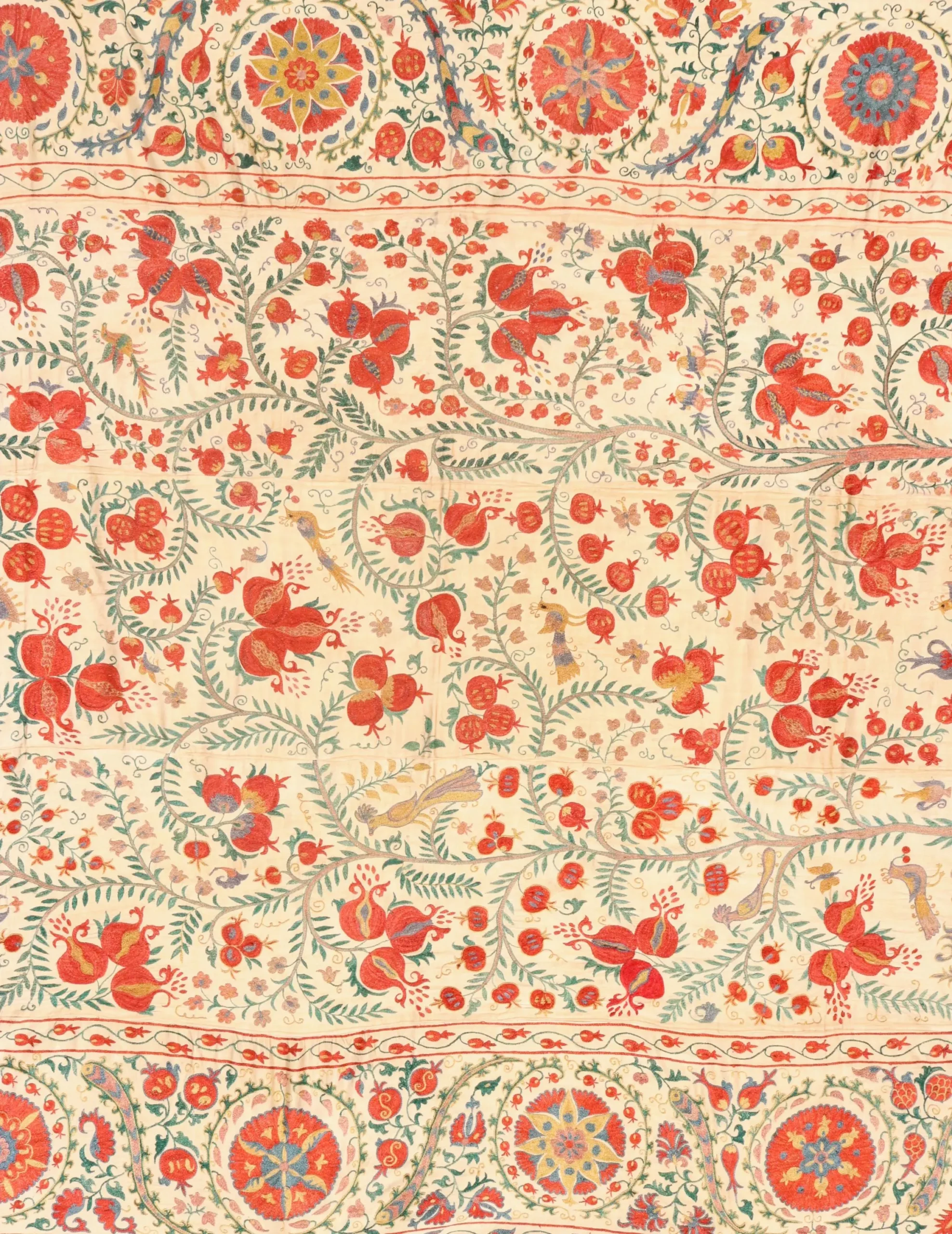 il_fullxfull.6450793842_hvex Suzani Uzbek handmade embroidery,Suzani Fabric Suzani Wall Hanging, Bedspread, Bedcover, Wall hanging Decorative fabric, Suzani tablecloth.