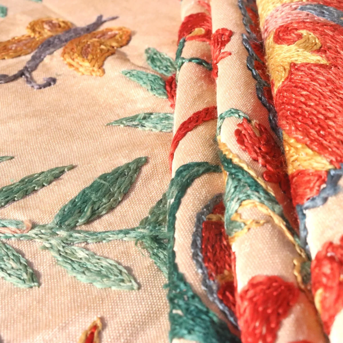 Suzani Uzbek handmade embroidery,Suzani Fabric Suzani Wall Hanging,  Bedspread, Bedcover, Wall hanging Decorative fabric, Suzani tablecloth.