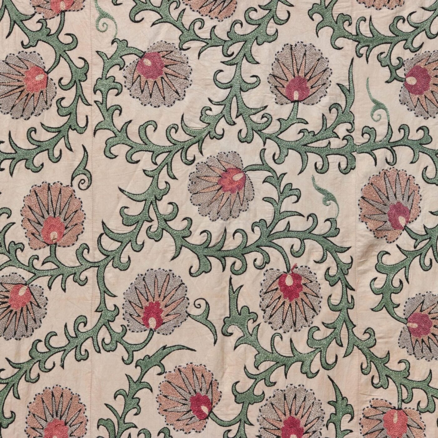 Silk Suzani Clasic Uzbek embroidery,Suzani Fabric Suzani Wall Hanging, Bedspread, Bed cover, Wall hanging, Wall Decor fabric, Tablecloth