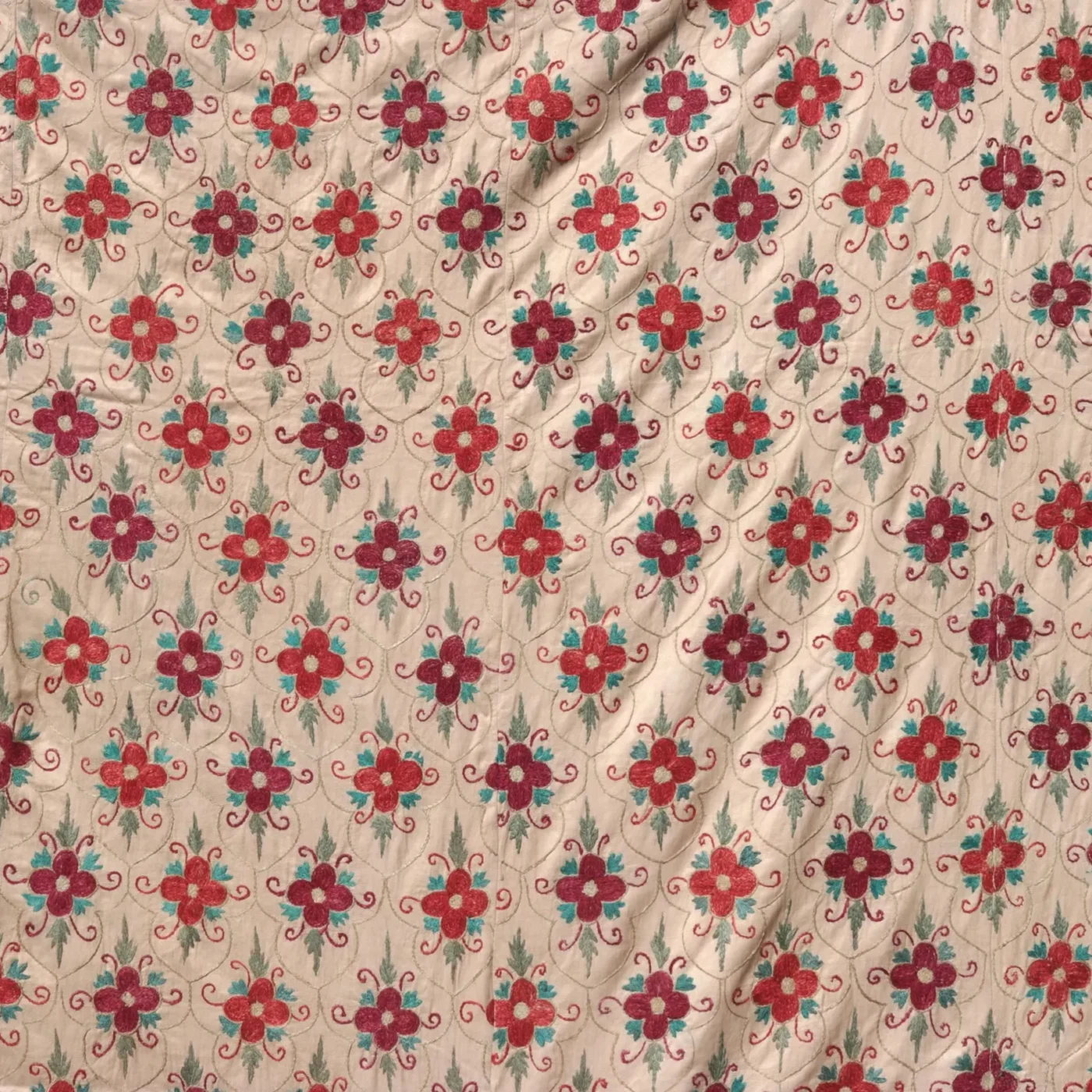 Suzani Uzbek handmade embroidery,Suzani Fabric Suzani Wall Hanging,  Bedspread, Bedcover, Wall hanging Decorative fabric, Suzani tablecloth.