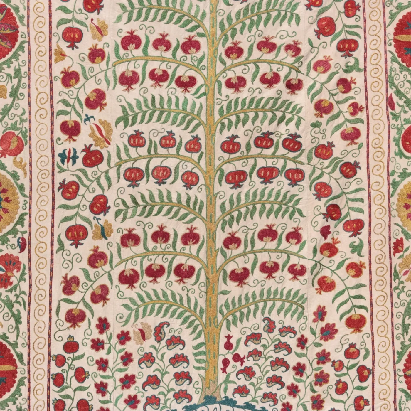 Suzani Uzbek handmade embroidery,Suzani Fabric Suzani Wall Hanging,  Bedspread, Bedcover, Wall hanging Decorative fabric, Suzani tablecloth.