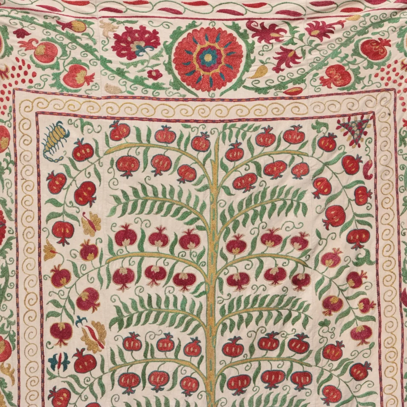 Suzani Uzbek handmade embroidery,Suzani Fabric Suzani Wall Hanging,  Bedspread, Bedcover, Wall hanging Decorative fabric, Suzani tablecloth.