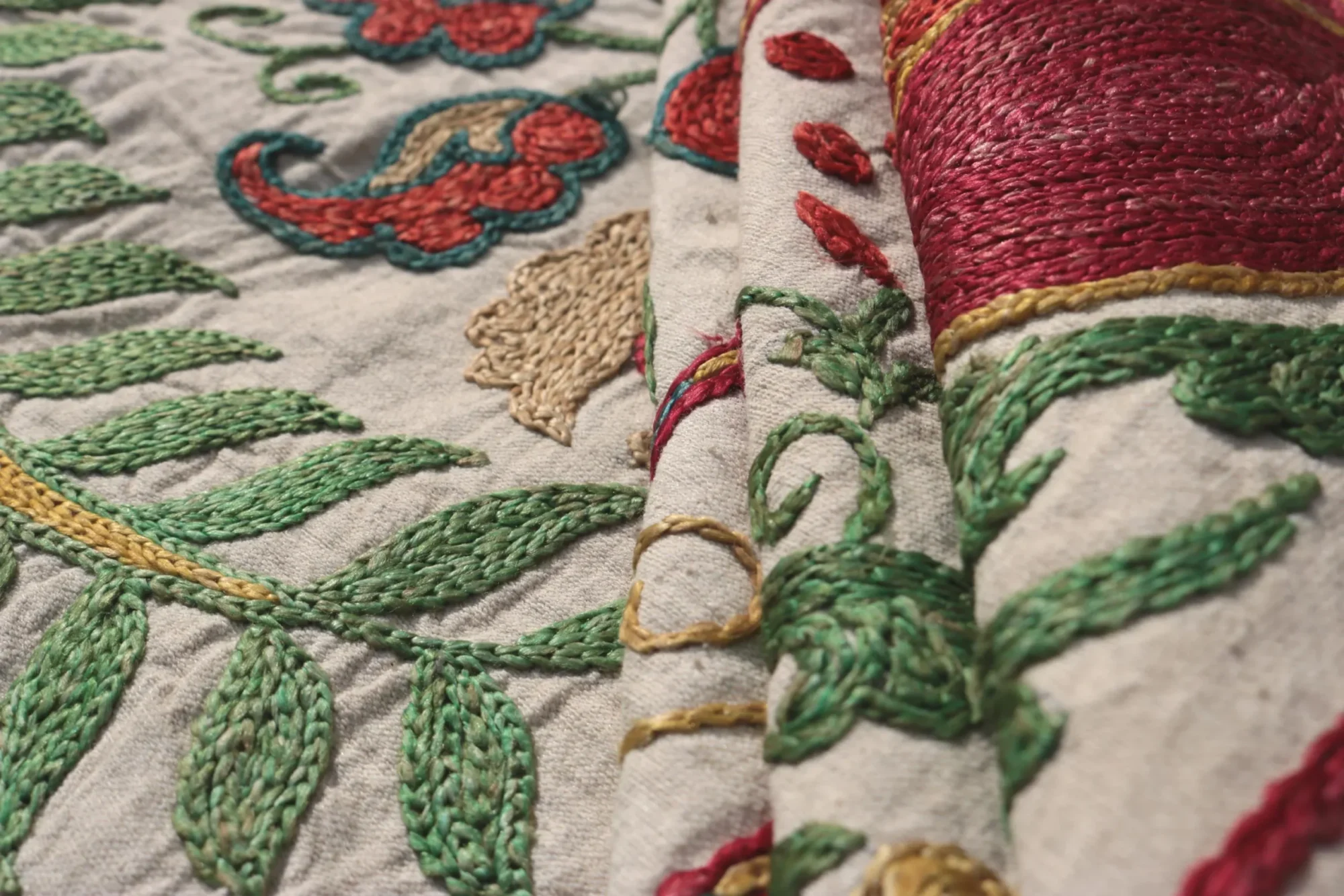 Suzani Uzbek handmade embroidery,Suzani Fabric Suzani Wall Hanging,  Bedspread, Bedcover, Wall hanging Decorative fabric, Suzani tablecloth.