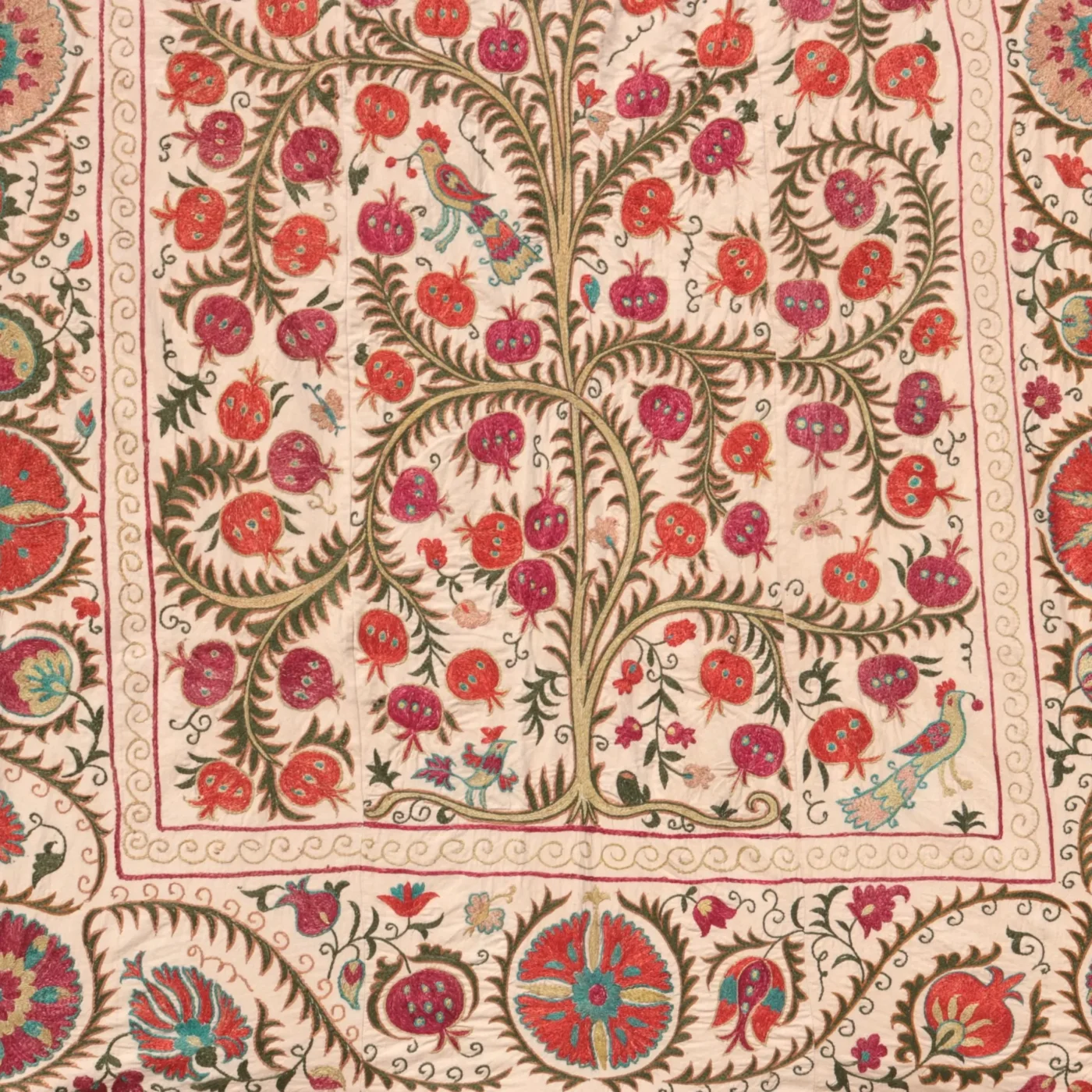 il_fullxfull.6474991497_lidb Suzani Uzbek handmade embroidery,Suzani Fabric Suzani Wall Hanging, Bedspread, Bedcover, Wall hanging Decorative fabric, Suzani tablecloth.