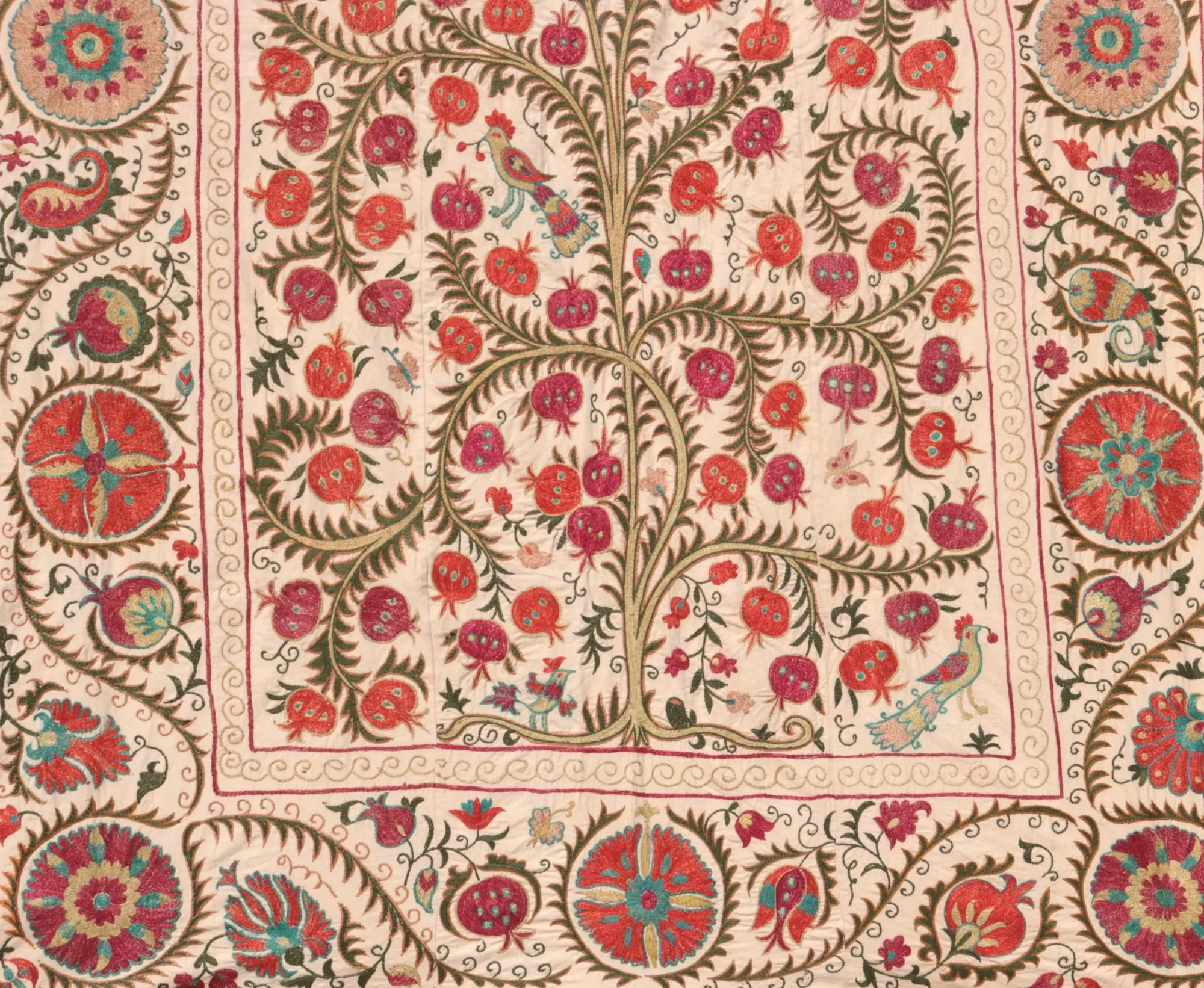 il_fullxfull.6474991497_lidb Suzani Uzbek handmade embroidery,Suzani Fabric Suzani Wall Hanging, Bedspread, Bedcover, Wall hanging Decorative fabric, Suzani tablecloth.