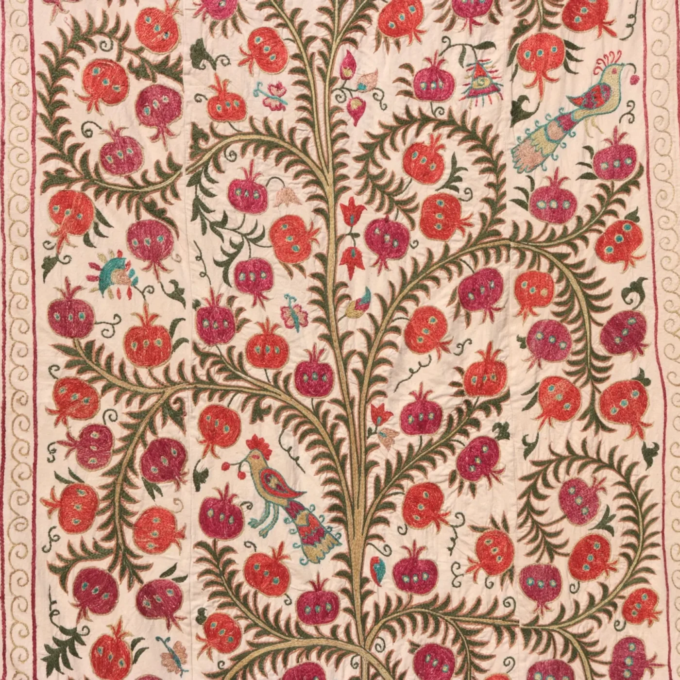 il_fullxfull.6474992107_alr4 Suzani Uzbek handmade embroidery,Suzani Fabric Suzani Wall Hanging, Bedspread, Bedcover, Wall hanging Decorative fabric, Suzani tablecloth.