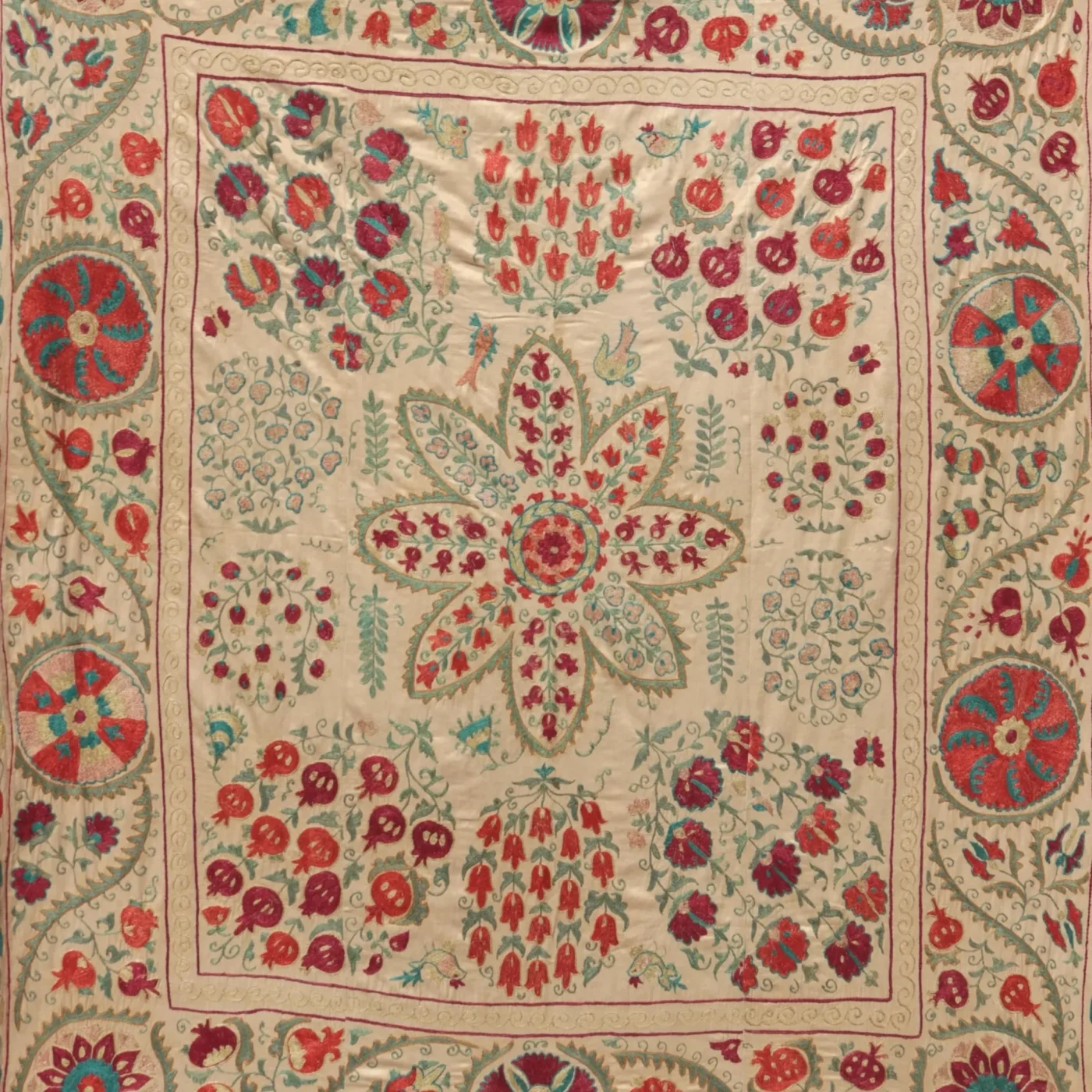il_fullxfull.6475006111_bysd Suzani Uzbek handmade embroidery,Suzani Fabric Suzani Wall Hanging, Bedspread, Bedcover, Wall hanging Decorative fabric, Suzani tablecloth.