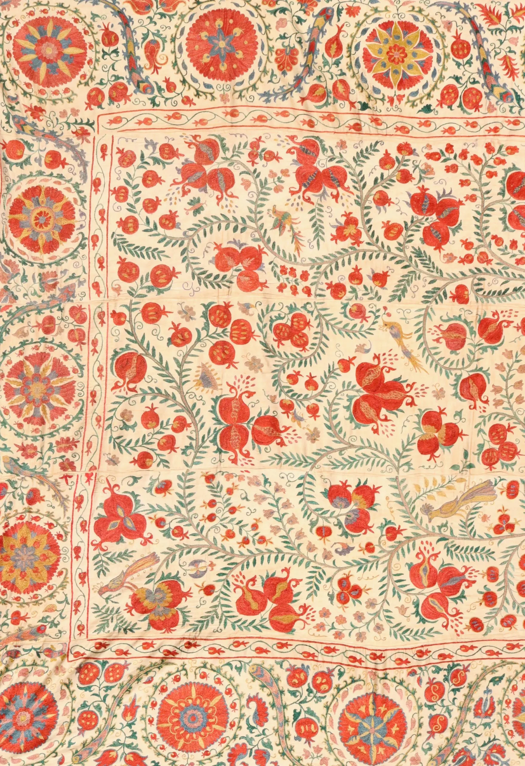 il_fullxfull.6498899911_fd2d Suzani Uzbek handmade embroidery,Suzani Fabric Suzani Wall Hanging, Bedspread, Bedcover, Wall hanging Decorative fabric, Suzani tablecloth.