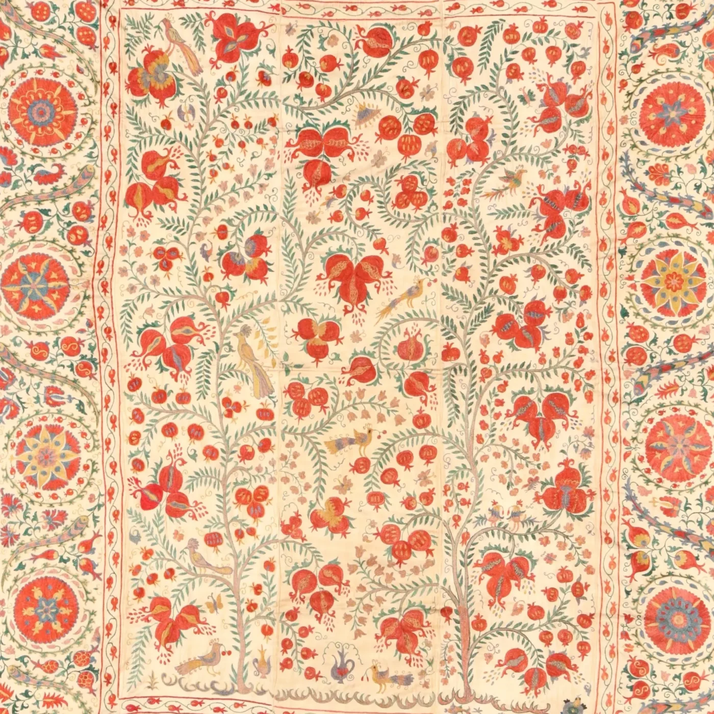 il_fullxfull.6498899993_n69c Suzani Uzbek handmade embroidery,Suzani Fabric Suzani Wall Hanging, Bedspread, Bedcover, Wall hanging Decorative fabric, Suzani tablecloth.