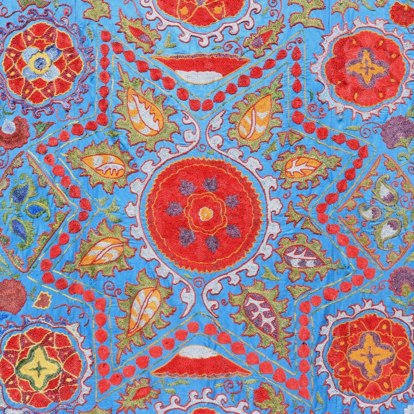 Uzbek handmade embroidery suzani. Bedspread, Bedcover, Wall hanging, Tapestry, Wall decor, Throw, tablecloth.