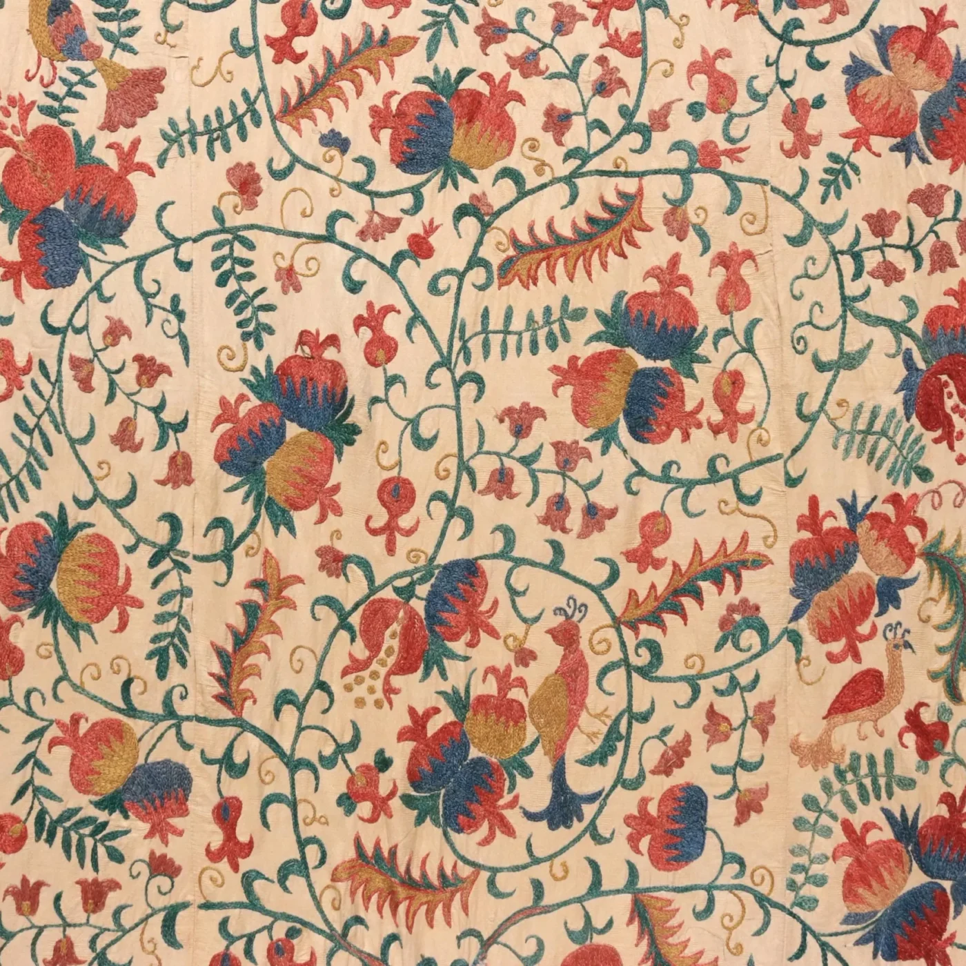 Uzbek handmade embroidery suzani. Bedspread, Bedcover, Wall hanging, Tapestry, Wall decor, Throw, tablecloth.