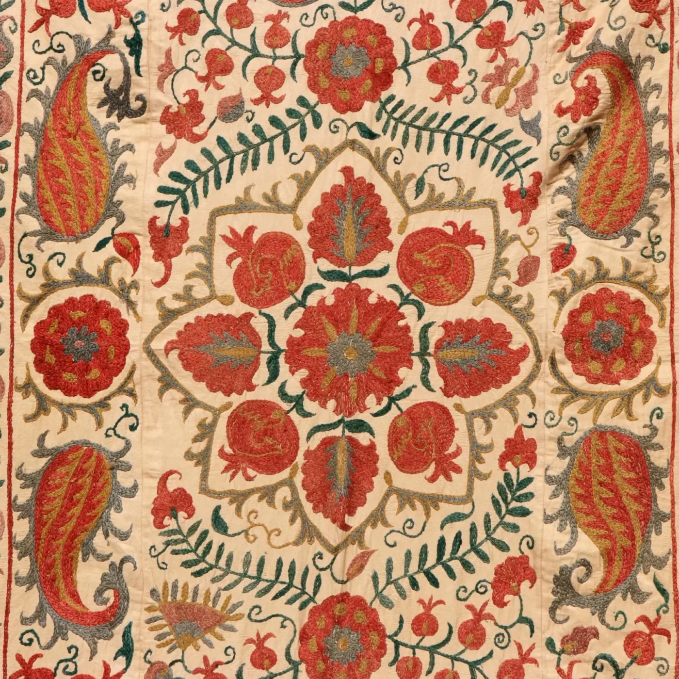 Uzbek handmade embroidery suzani. Bedspread, Bedcover, Wall hanging, Tapestry, Wall decor, Throw, tablecloth.