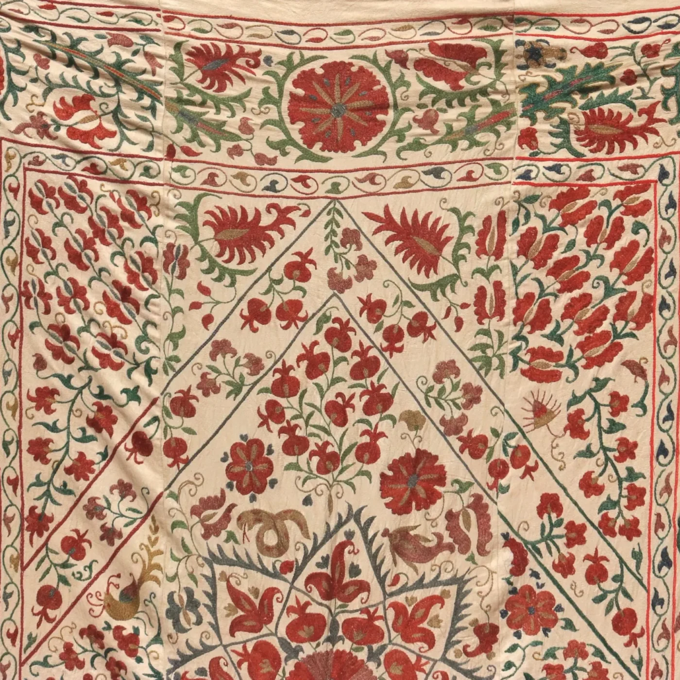 Uzbek handmade embroidery suzani. Bedspread, Bedcover, Wall hanging, Tapestry, Wall decor, Throw, tablecloth.