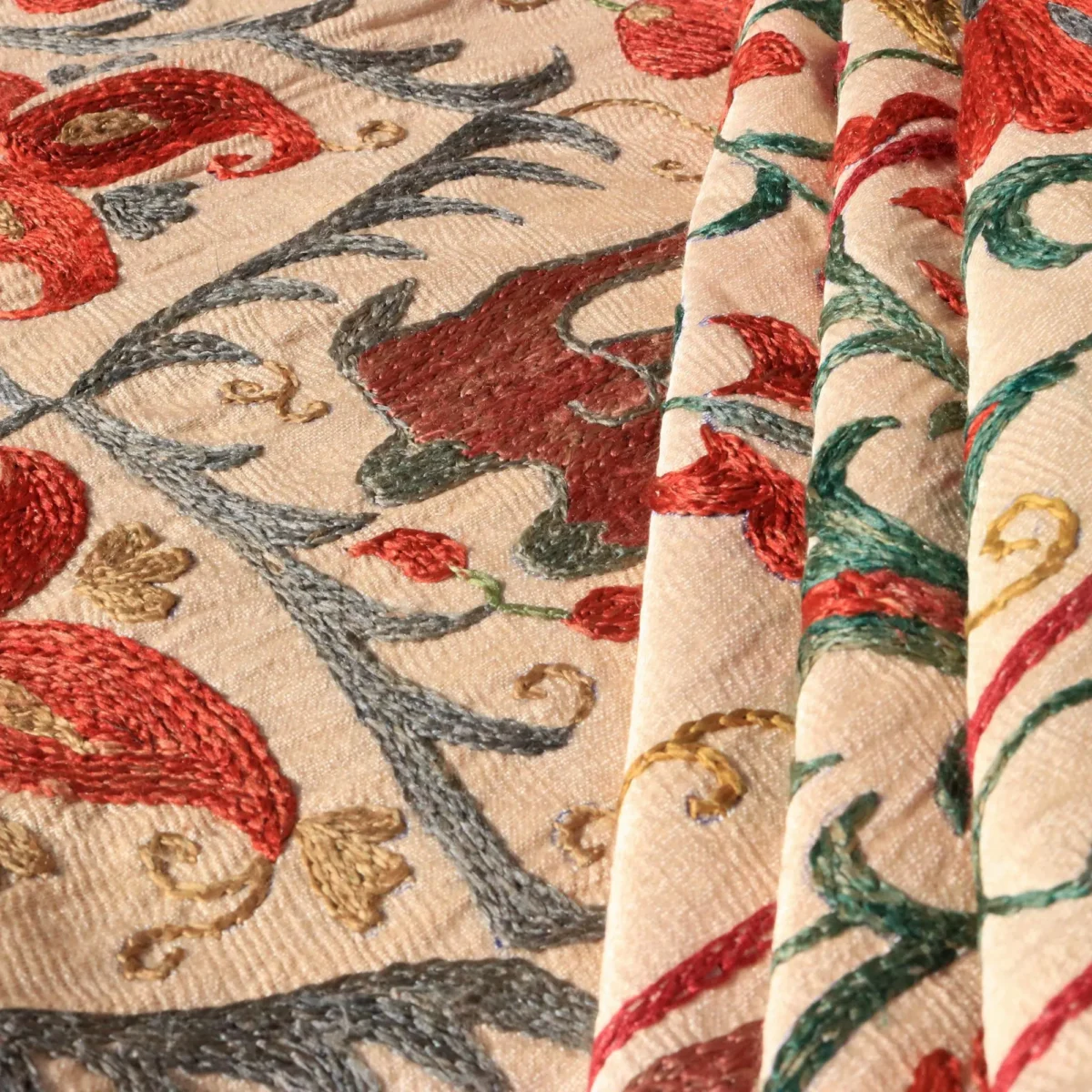 Uzbek handmade embroidery suzani. Bedspread, Bedcover, Wall hanging, Tapestry, Wall decor, Throw, tablecloth.