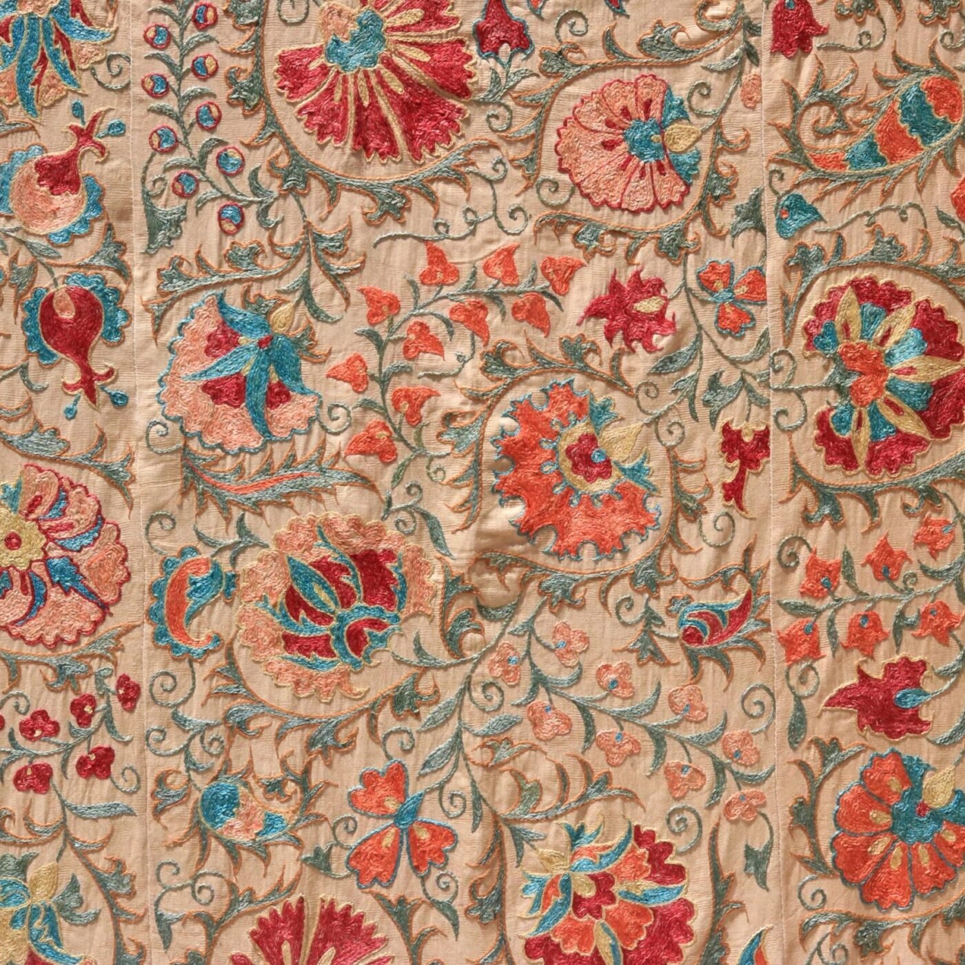 Uzbek handmade embroidery suzani. Bedspread, Bedcover, Wall hanging, Tapestry, Wall decor, Throw, tablecloth.