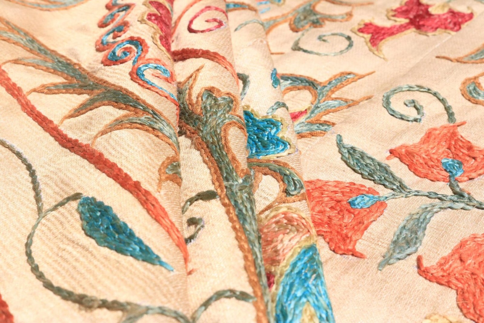 Uzbek handmade embroidery suzani. Bedspread, Bedcover, Wall hanging, Tapestry, Wall decor, Throw, tablecloth.