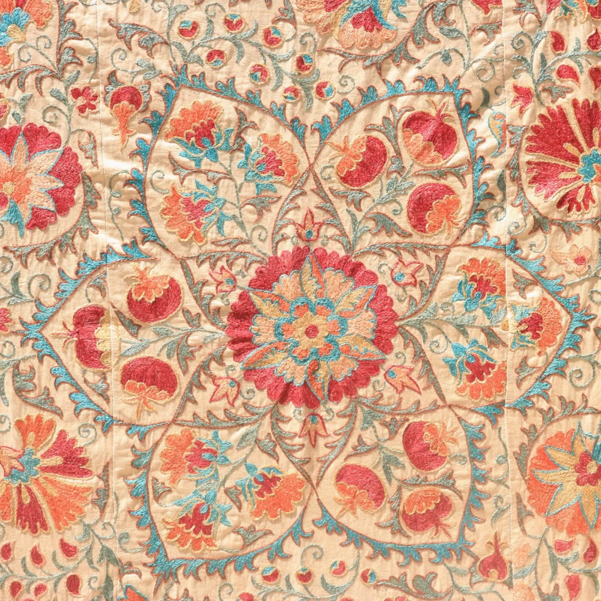 Uzbek handmade embroidery suzani. Bedspread, Bedcover, Wall hanging, Tapestry, Wall decor, Throw, tablecloth.