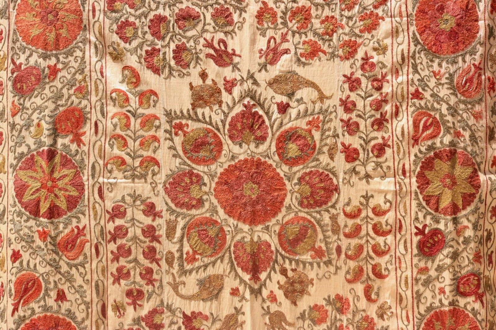 Uzbek handmade embroidery suzani. Bedspread, Bedcover, Wall hanging, Tapestry, Wall decor, Throw, tablecloth.