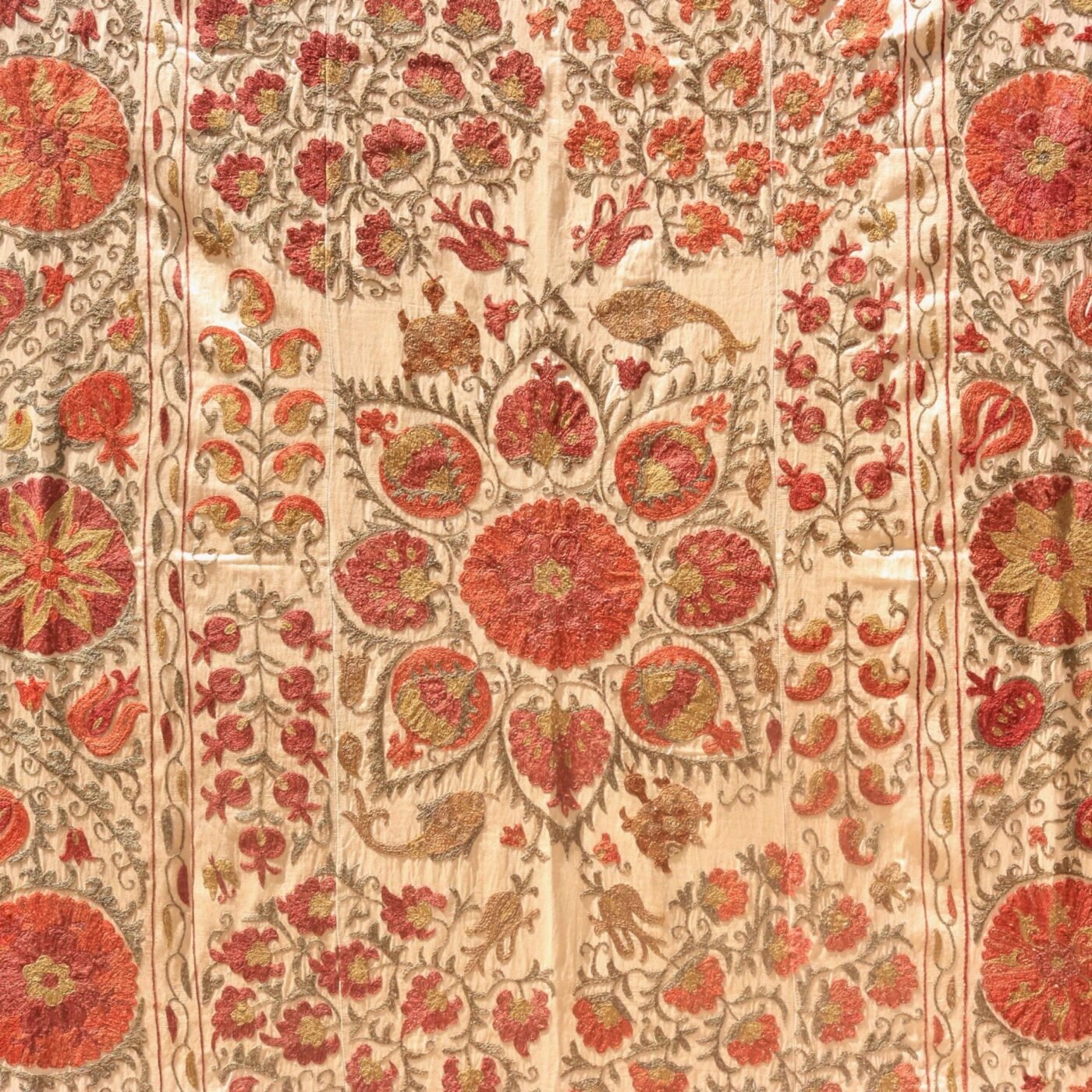 Uzbek handmade embroidery suzani. Bedspread, Bedcover, Wall hanging, Tapestry, Wall decor, Throw, tablecloth.