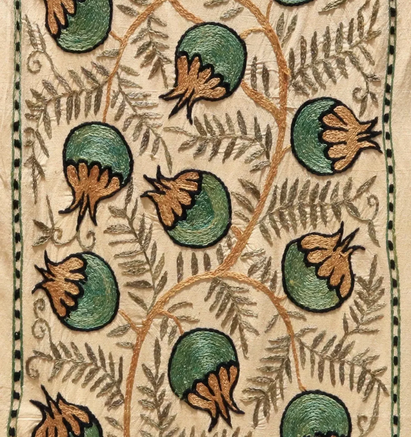 Uzbek handmade embroidery suzani. Bedspread, Bedcover, Wall hanging, Tapestry, Wall decor, Throw, tablecloth.