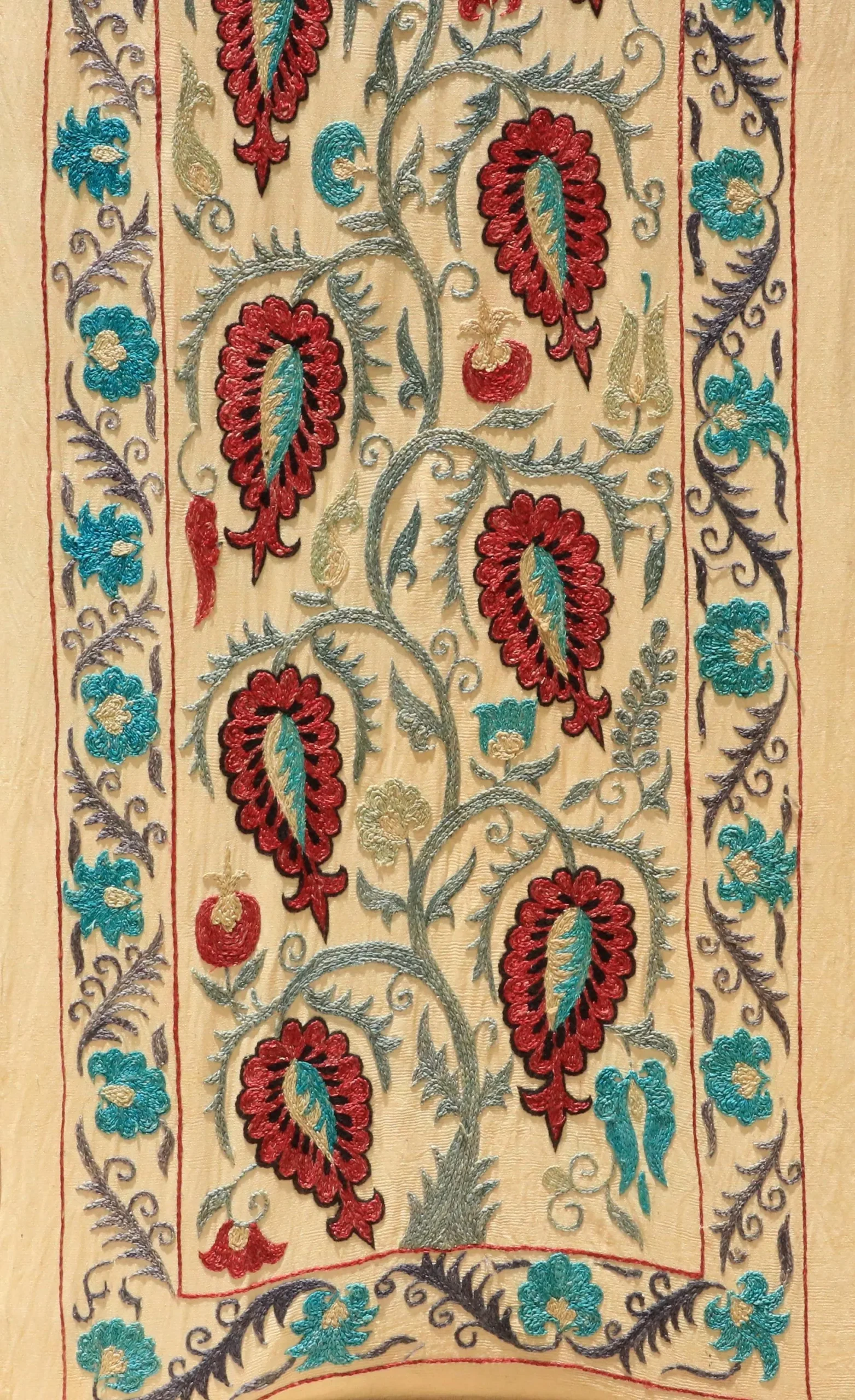 Uzbek handmade embroidery suzani. Bedspread, Bedcover, Wall hanging, Tapestry, Wall decor, Throw, tablecloth.