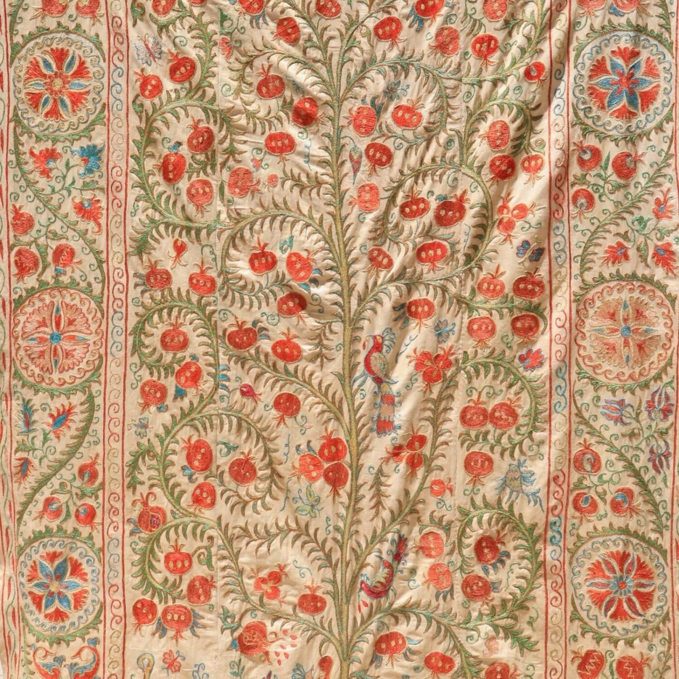 Uzbek handmade embroidery suzani. Bedspread, Bedcover, Wall hanging, Tapestry, Wall decor, Throw, tablecloth.