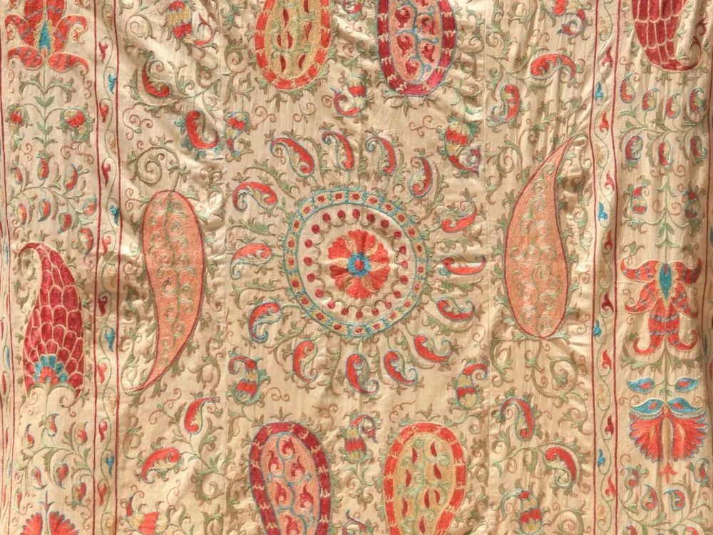 il_fullxfull.7016483829_92ev Uzbek handmade embroidery suzani. Bedspread, Bedcover, Wall hanging, Tapestry, Wall decor, Throw, tablecloth.