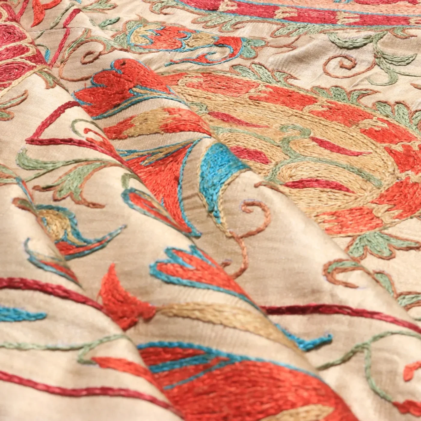 Uzbek handmade embroidery suzani. Bedspread, Bedcover, Wall hanging, Tapestry, Wall decor, Throw, tablecloth.