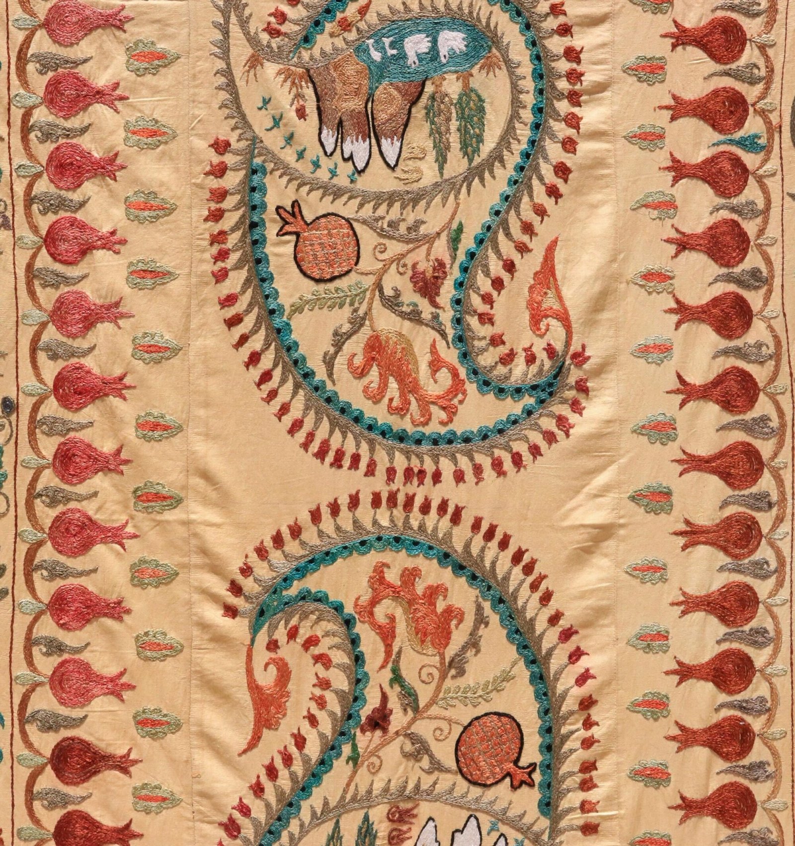 Uzbek handmade embroidery suzani. Bedspread, Bedcover, Wall hanging, Tapestry, Wall decor, Throw, tablecloth.