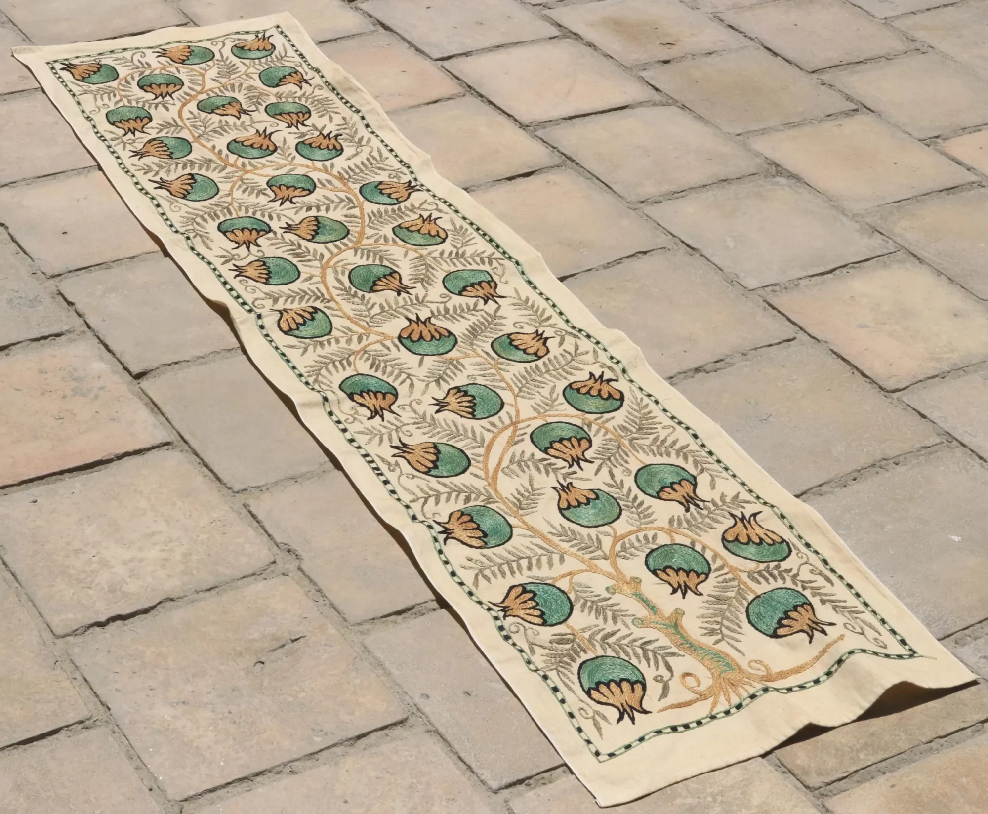 Uzbek handmade embroidery suzani. Bedspread, Bedcover, Wall hanging, Tapestry, Wall decor, Throw, tablecloth.