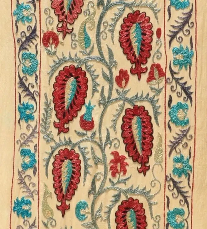 il_fullxfull.7034559551_cu3n Uzbek handmade embroidery suzani. Bedspread, Bedcover, Wall hanging, Tapestry, Wall decor, Throw, tablecloth.