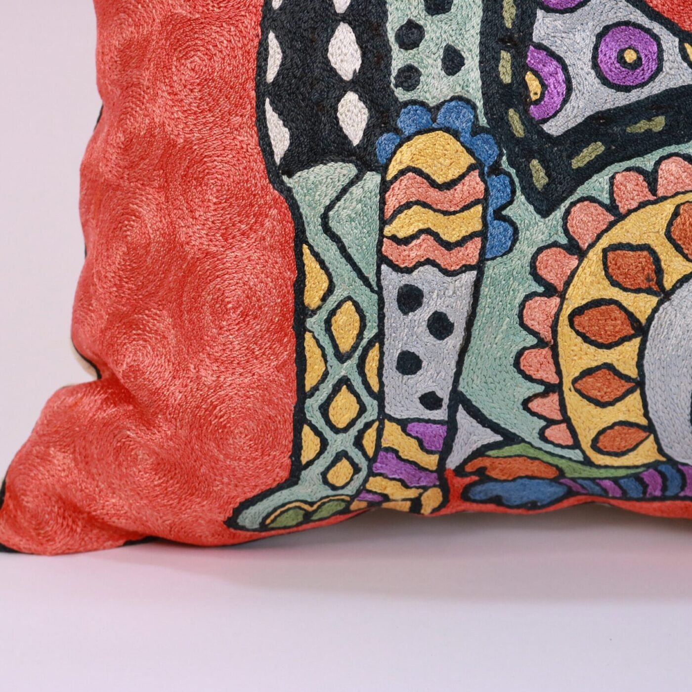 Hand made embroidery pillow cover, pillow case Pablo Picasso style, Decorative cushion cover