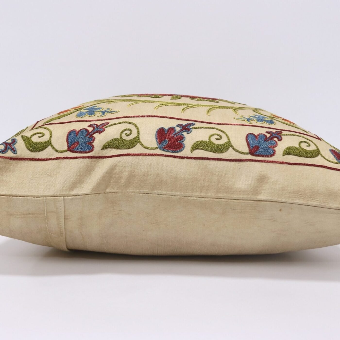 Suzani Pillow Uzbek Embroidery, Suzani Throw Pillow, Suzani Cushion Cover, Suzani Pillow Cover, Hand Embroidery Decorative Pillow-Pillowcase