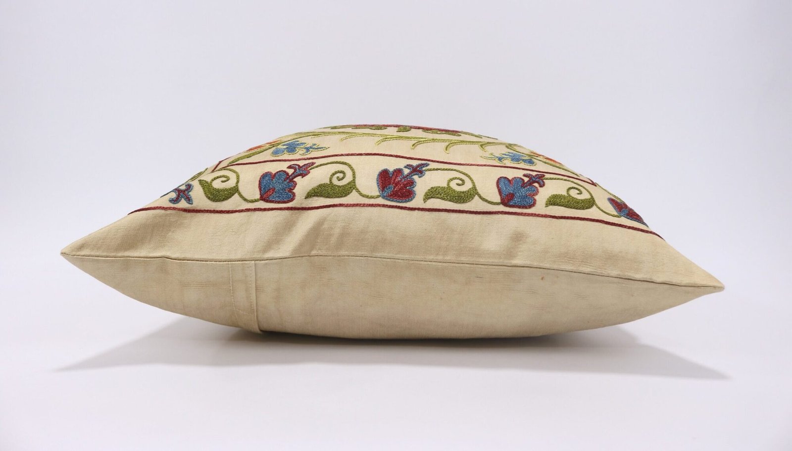 Suzani Pillow Uzbek Embroidery, Suzani Throw Pillow, Suzani Cushion Cover, Suzani Pillow Cover, Hand Embroidery Decorative Pillow-Pillowcase