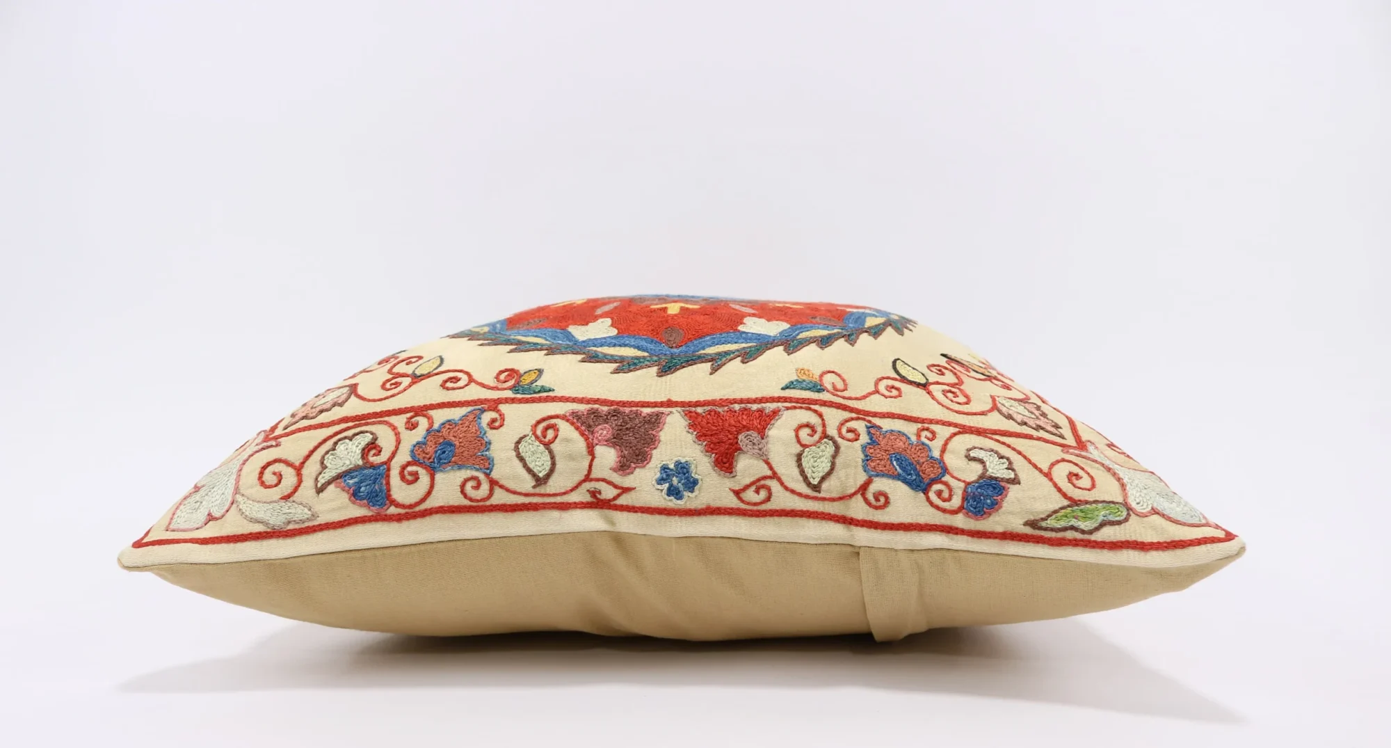 Suzani Pillow Uzbek Embroidery,Suzani 16 x 16 Throw Pillow, Suzani Cushion Cover,Suzani Pillow Cover,Hand Embroidery Suzani Pillow,Best Sale