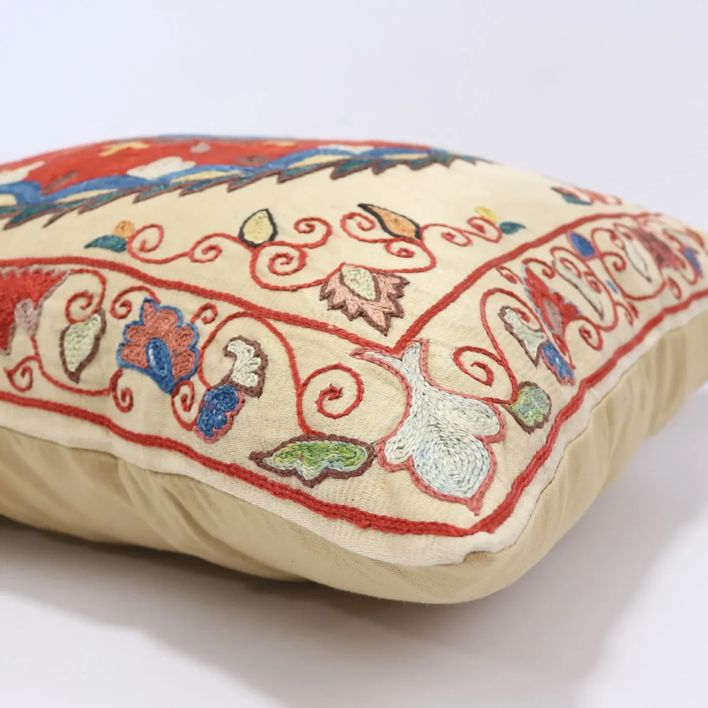 Suzani Pillow Uzbek Embroidery,Suzani 16 x 16 Throw Pillow, Suzani Cushion Cover,Suzani Pillow Cover,Hand Embroidery Suzani Pillow,Best Sale