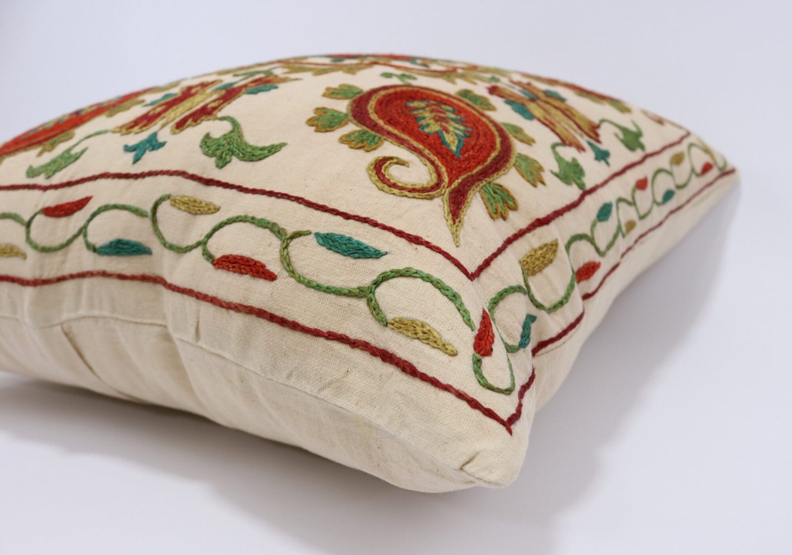 Suzani Pillow Uzbek Embroidery,Suzani 16 x 16 Throw Pillow, Suzani Cushion Cover,Suzani Pillow Cover,Hand Embroidery Suzani Pillow,Best Sale