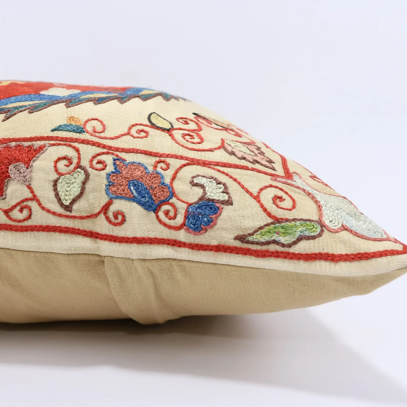 Suzani Pillow Uzbek Embroidery,Suzani 16 x 16 Throw Pillow, Suzani Cushion Cover,Suzani Pillow Cover,Hand Embroidery Suzani Pillow,Best Sale